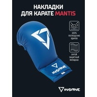 Тренировочные перчатки Insane Mantis IN22-KM200 (M, синий)