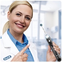 Электрическая зубная щетка Oral-B Genius 9100S D701.545.6XC (черный)