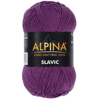 Пряжа для вязания Alpina Yarn Slavic 50 г 140 м №09 (синий)