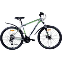Велосипед AIST Quest Disc 26 р.20 2020 (серый/зеленый)