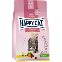 Сухой корм для кошек Happy Cat Junior 4-12 Month Land Geflugel птица, без злаков 4 кг