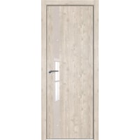 Межкомнатная дверь ProfilDoors 6ZN 60x200 (каштан светлый/стекло перламутровый лак)