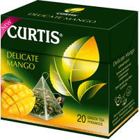 Зеленый чай Curtis Delicate Mango 20 шт