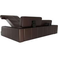 Угловой диван Mebelico Брюссель 60220 (коричневый)