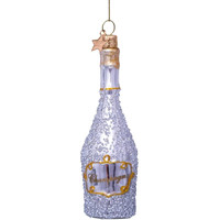 Елочная игрушка Vondels Бутылка шампанского 1182850160017 (серебристый)