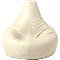 Кресло-мешок Palermo Bormio экокожа XXL (белый)