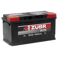 Автомобильный аккумулятор Zubr 80 Аh ZUBR 676150-580406074 Clarios R+ (80 А·ч)