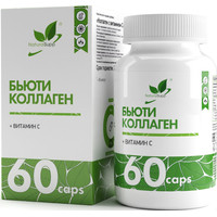 Витамины, минералы NaturalSupp Бьюти коллаген с витамином С и гиалуроновой кислотой, 60 капсул
