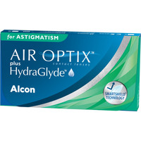 Контактные линзы Alcon Air Optix Plus For Astigmatism Hydraglyde cyl-1.75 ax170 0.00 дптр 8.7 мм