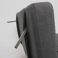 Кресло-кровать DiArt Элли 80 104185 (Antonio grafit/бук) в Орше