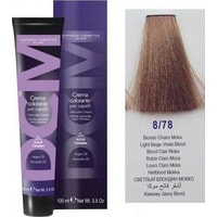 Крем-краска для волос DCM HOP Complex 8/78 светлый блондин мокко