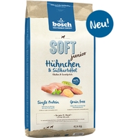 Сухой корм для собак Bosch Soft+ Junior Chicken & Sweetpotato 1 кг