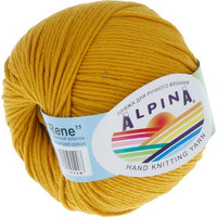Пряжа для вязания Alpina Yarn Rene 50 г 105 м №190 (золотистый)