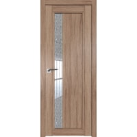 Межкомнатная дверь ProfilDoors 2.71XN L 60x200 (салинас светлый/стекло дождь белый)