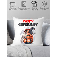 Декоративная подушка Print Style Ты мой Super Boy 40x40new19
