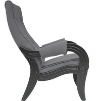 Интерьерное кресло Мебель Импэкс 701 (венге/Verona Antrazite Grey)