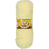 Пряжа для вязания Adelia Baby Mimi 100 г 80 м №04 (белый/бежевый/желтый/св.розовый)
