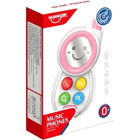 Развивающая игрушка Huanger Мобильный телефон HE0513 (розовый)