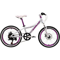 Детский велосипед Lorak Magic 20 (белый/фиолетовый)