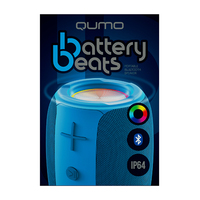 Беспроводная колонка QUMO BatteryBeats (синий)