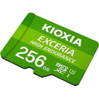 Карта памяти Kioxia Exceria High Endurance microSDXC LMHE1G256GG2 256GB (с адаптером)