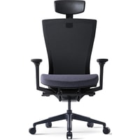 Кресло Bestuhl S10E120L (черная крестовина, черный/серый)