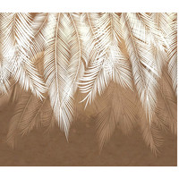 Фотообои Citydecor Пальмовые листья (коричневые гранж) 300x260