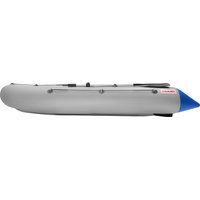 Моторно-гребная лодка Roger Boat Trofey 3100 (без киля, серый/синий)