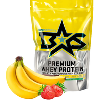 Протеин сывороточный (изолят) Binasport Premium Whey Protein (750г, клубника/банан)