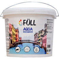 Краска Full Aqua фасадная 5 л (белый матовый)