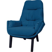 Интерьерное кресло Шелтер-Мебель Бронкс (ножки - цвет венге, цвет ткани - 663)