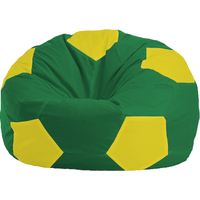 Кресло-мешок Flagman Мяч Стандарт М1.1-463 (зеленый/желтый)