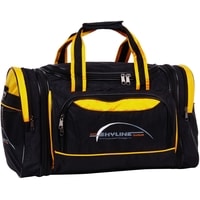 Дорожная сумка Polar 6067-2 (черный/желтый)