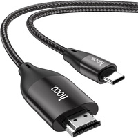Кабель Hoco UA16 USB Type-C - HDMI (2 м, черный) в Гомеле