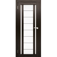 Межкомнатная дверь Юни Амати 11 80x200 (дуб венге/матовое стекло) в Пинске