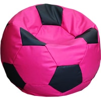Кресло-мешок Мама рада! Мяч оксфорд (розовый/черный, XXL, smart balls)