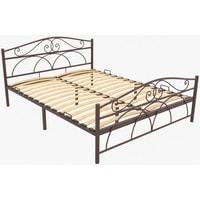 Кровать ИП Князев Морена 160x200 (коричневый)