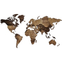 Пазл Woodary Карта мира XL 3149 (3 уровня, venge) в Барановичах