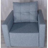 Кресло-кровать Craftmebel Атланта (рогожка, серый)