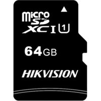 Карта памяти Hikvision microSDXC HS-TF-C1/64G 64GB