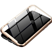 Чехол для телефона Baseus Magnetite Hardware Case для iPhone XR (золотистый)