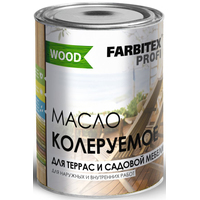 Масло Farbitex Profi Wood Масло колеруемое для террас и садовой мебели 0.9 л (св.-зеленый) в Лиде