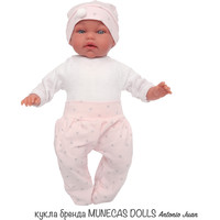 Одежда для кукол Antonio Juan Боди, ползунки, шапка 91033-2