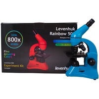 Детский микроскоп Levenhuk Rainbow 50L (лазурь) 69048 в Гомеле