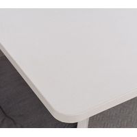 Кухонный стол Домотека Гамма ПР-1 (белый/белый/96)