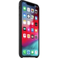 Чехол для телефона Apple Leather Case для iPhone XS Max Black