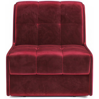 Кресло-кровать Мебель-АРС Барон №2 (бархат, красный Star Velvet 3 Dark Red) в Бресте