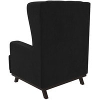 Интерьерное кресло Mebelico Джон Люкс 271 108475 (велюр, черный)