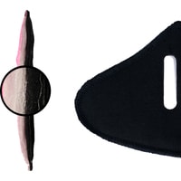 Респиратор-полумаска A12Mask Многоразовая маска-респиратор v3.0 (черный, L)
