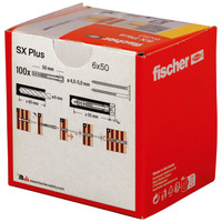 Дюбель универсальный Fischer SX Plus 6X50 568106 (100 шт)